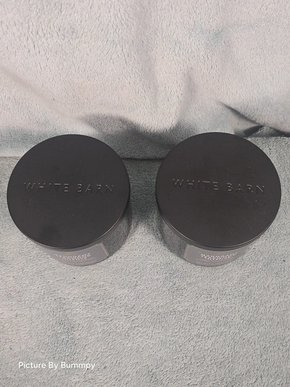 White Barn Mahogany Teakwood Intense 2-Pack Black Jar Candles - Picture 4 of 7